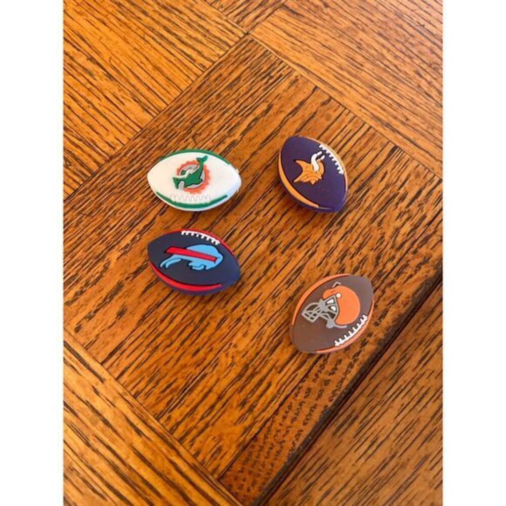 Set of 4 shoe charms compatible with crocs